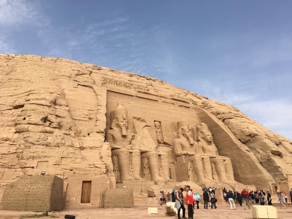 Đền lớn của vua Pharaoh Rammsses II