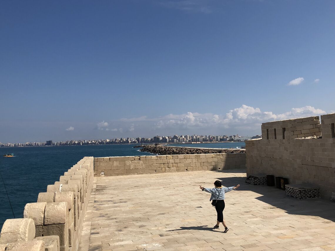 Pháo đài Qaitbay là điểm đến k thể bỏ qua khi bạn đến Alexandria nha