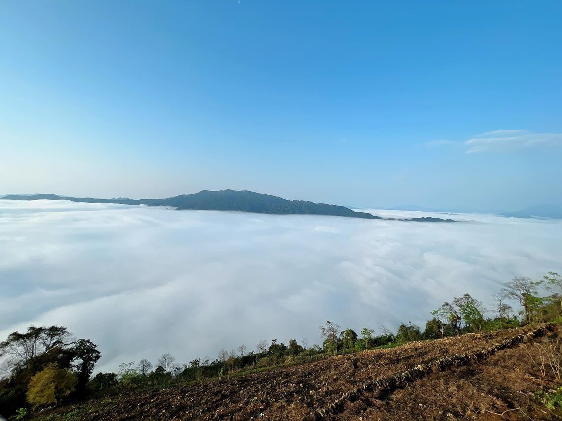 Săn mây hang Kia (Ảnh: FB Hang Kia điểm hẹn du lịch)