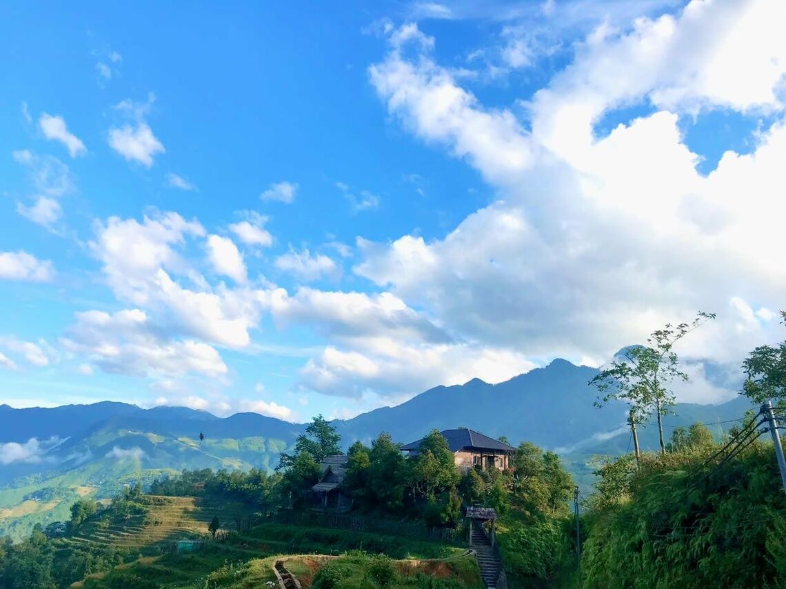 Bản làng tại Sapa (Ảnh: fb. hương Nguyễn)