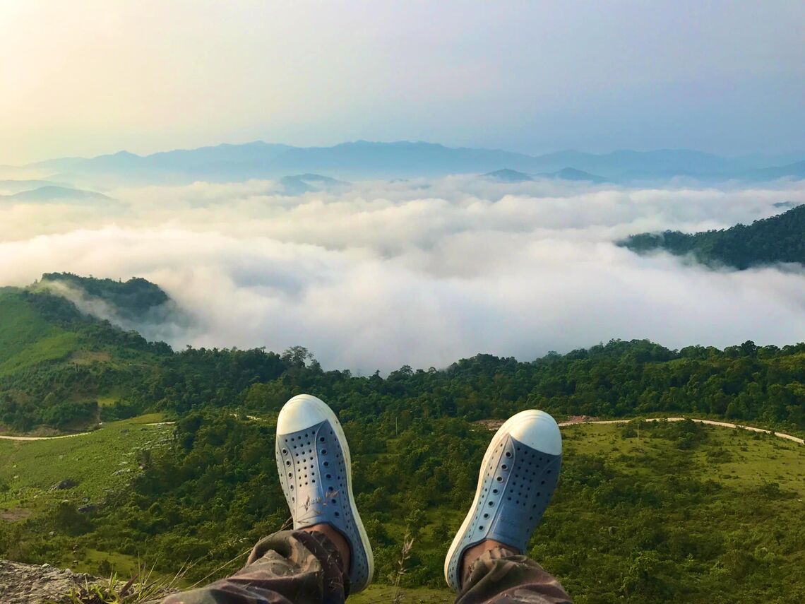 săn mây trên cao nguyên Đồng Cao (Ảnh: fb. Lâm Chinsu)