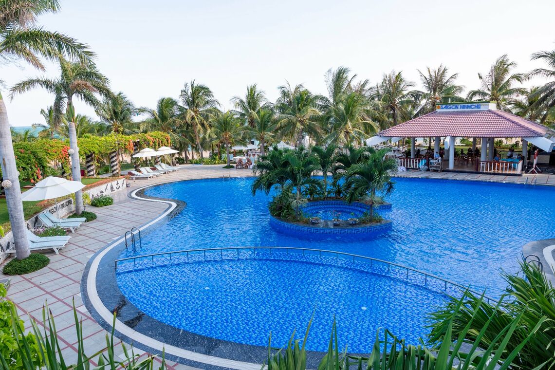 (Ảnh: fb. Sai Gon Ninh Chu Hotel & Resort)