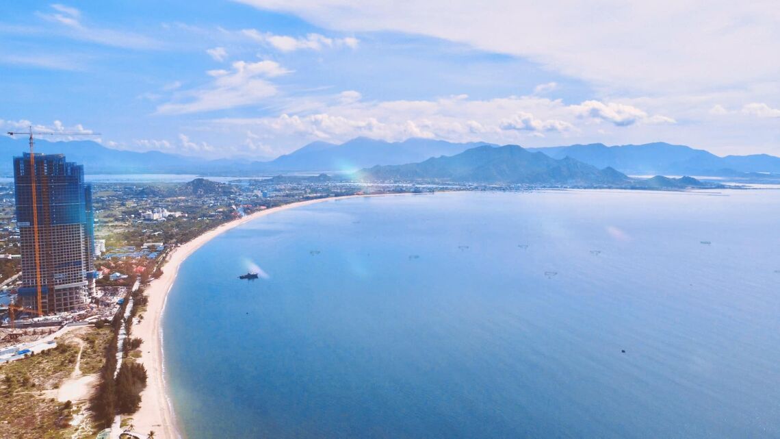Biển Phan Rang (Ảnh: fb. Phi Nguyen)
