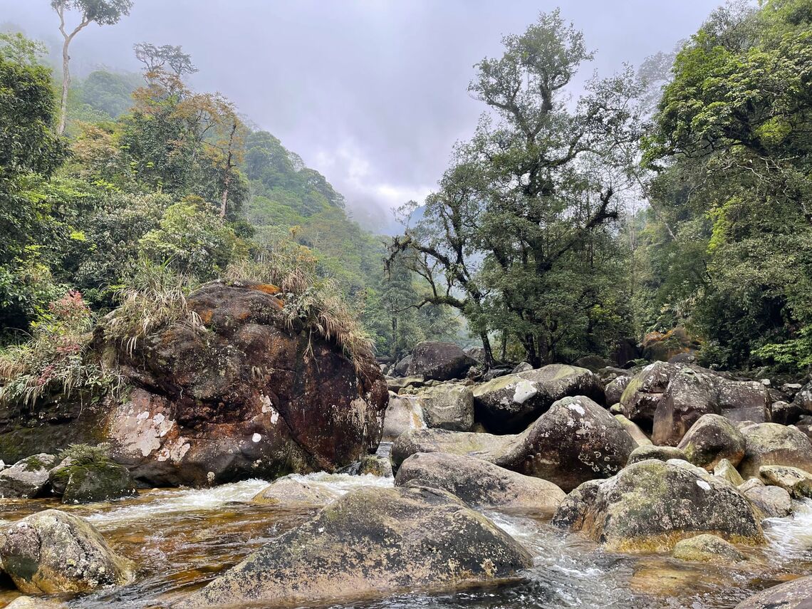 Suối trên núi Nam Kang Ho Tao (Ảnh: fb. Nguyen Duc Hung)